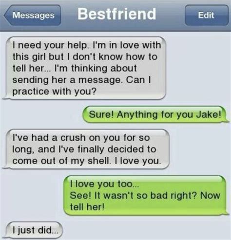 funny stories to my crush.